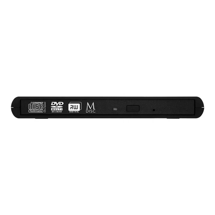 Verbatim 98938 Grabadora Externa Slimline DVD-RW USB 2.0 para Portátil - Unidad Óptica CD/DVD, Color Negro, Incluye Software Nero Burn & Archive