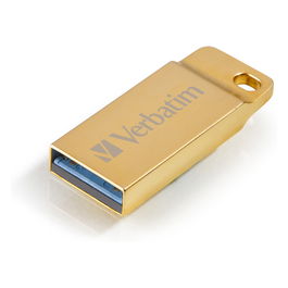Verbatim Pendrive Metal Executive 64GB USB 3.2 con Ranura para Colgar y Llavero