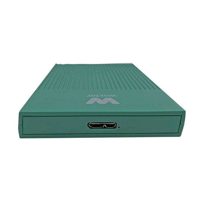 Woxter I-Case 230B Carcasa para Disco Duro Externo 2,5 Pulgadas Verde