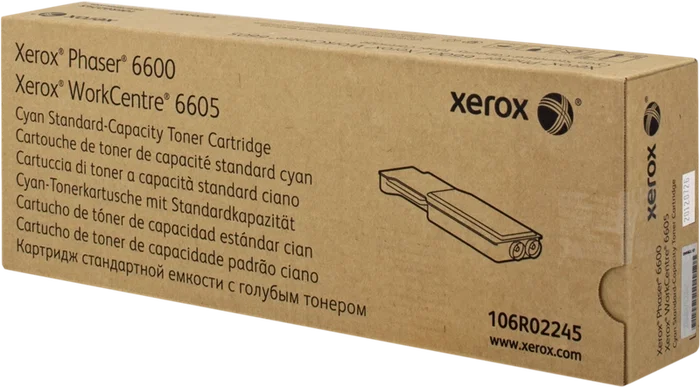 Xerox Tóner Cian 106R02245 para Phaser 6600 y WorkCentre 6605 Xerox Tóner Cian 106R02245 para Phaser 6600 y WorkCentre 6605