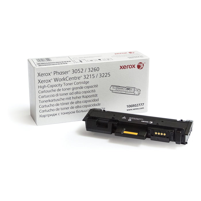 Xerox Cartucho de Tóner 106R02777 Negro Alta Capacidad Xerox Cartucho de Tóner 106R02777 Negro Alta Capacidad
