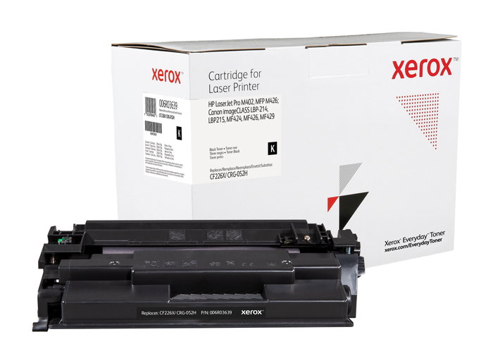 Xerox Everyday Black Toner compatible con HP 26X (CF226X) - 9000 páginas