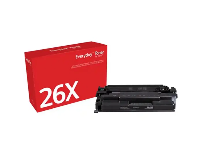Xerox Everyday Black Toner compatible con HP 26X (CF226X) - 9000 páginas