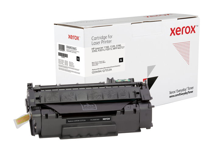 Xerox Everyday Toner 006R03665 Negro compatible con HP Q5949A/Q7553A Xerox Everyday Toner 006R03665 Negro compatible con HP Q5949A/Q7553A