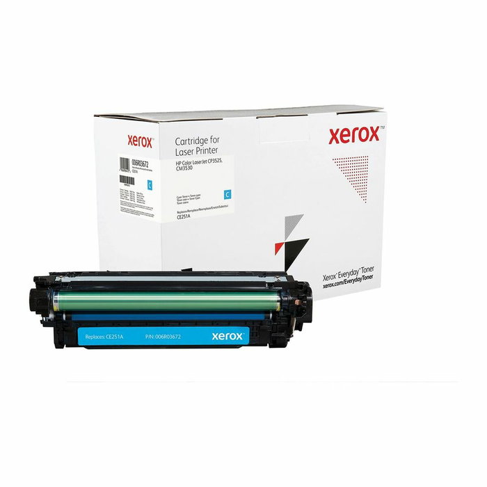Xerox Everyday Toner Cyan Para Hp Color Laserjet Cm3530 Mfp, Cp3525 Ce251A Xerox Everyday Toner Cyan Para Hp Color Laserjet Cm3530 Mfp, Cp3525 Ce251A