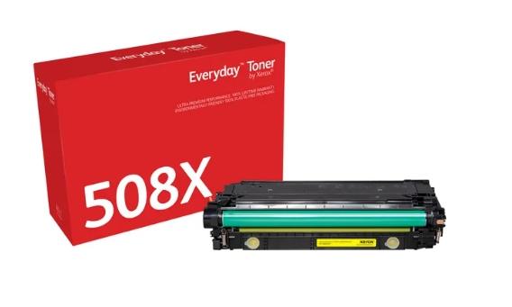 Xerox Everyday Tóner Amarillo para HP 508X CF362X (006R03681) Xerox Everyday Tóner Amarillo para HP 508X CF362X (006R03681)