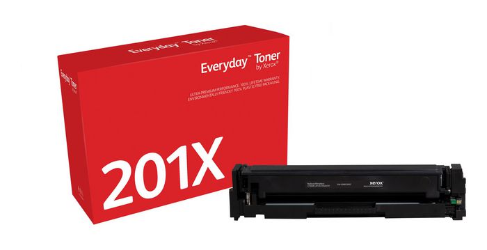 Xerox Everyday Toner Negro para HP 201X (CF400X), Alto Rendimiento