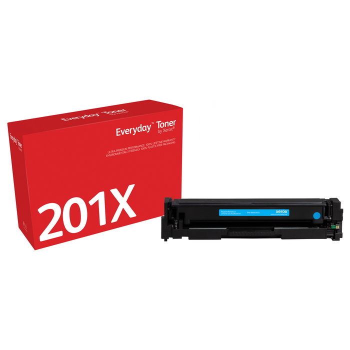 Xerox Everyday Toner Cian para HP 201X CF401X Color LaserJet Pro M252 M274 M277