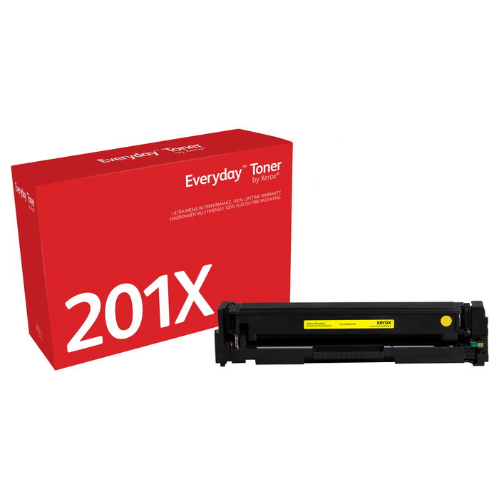 Xerox Everyday Tóner Amarillo compatible con HP 201X (CF402X) Xerox Everyday Tóner Amarillo compatible con HP 201X (CF402X)