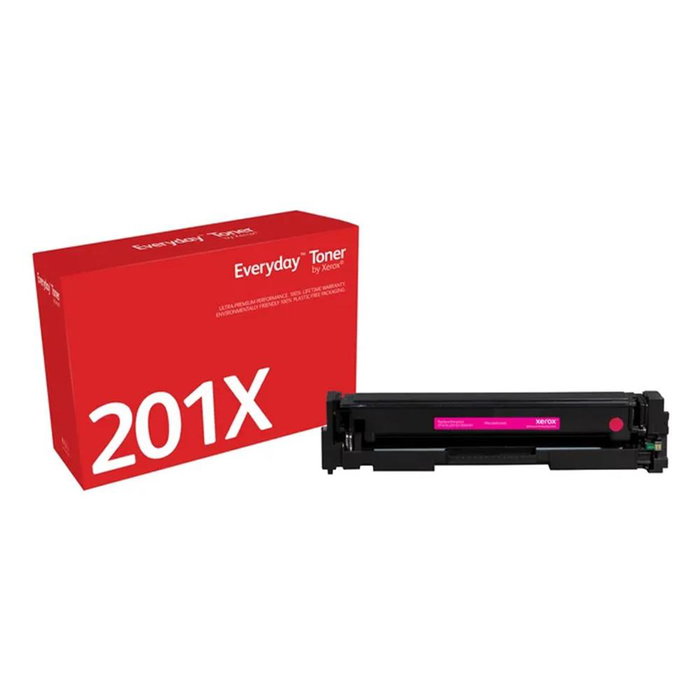 Xerox Everyday 006R03695 - Cartucho de Tóner Magenta Compatible con HP 201X (CF403X) para HP Color LaserJet Pro M252, M274, M277 Xerox Everyday 006R03695 - Cartucho de Tóner Magenta Compatible con HP 201X (CF403X) para HP Color LaserJet Pro M252, M274, M277