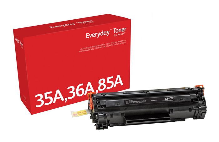 Xerox Everyday Toner Negro 006R03708 compatible con HP CB435A/CB436A/CE285A/CRG-125, 2000 páginas Xerox Everyday Toner Negro 006R03708 compatible con HP CB435A/CB436A/CE285A/CRG-125, 2000 páginas