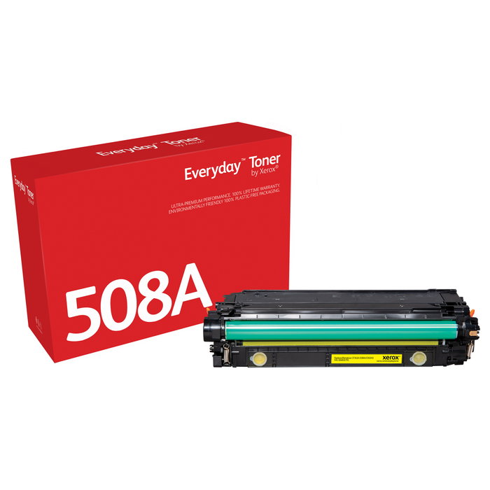 Xerox Everyday Toner Amarillo compatible con HP 508A CF362A (006R03795) de rendimiento estándar