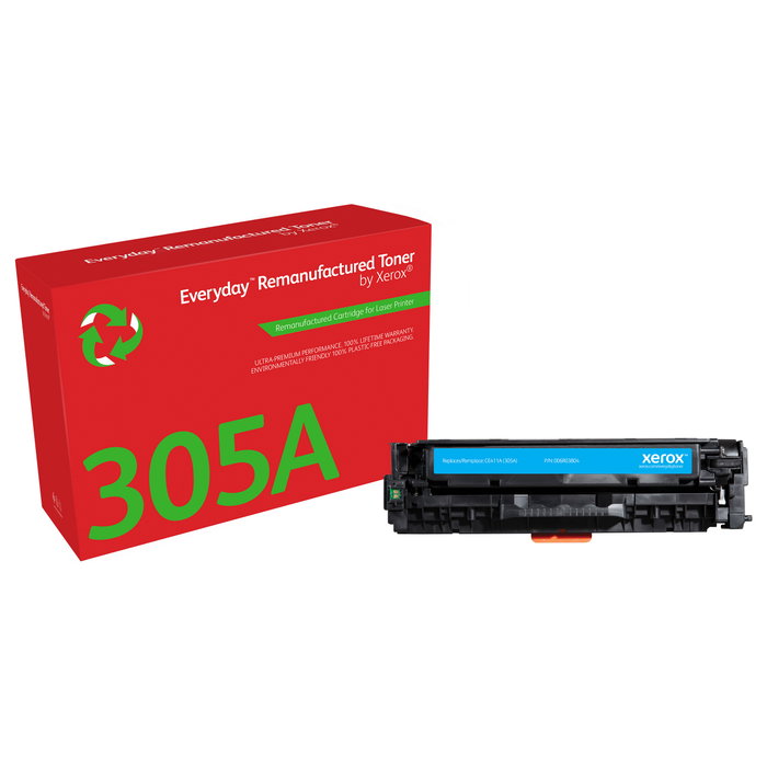 Xerox Everyday Toner Cian para HP 305A (CE411A), 2600 páginas Xerox Everyday Toner Cian para HP 305A (CE411A), 2600 páginas
