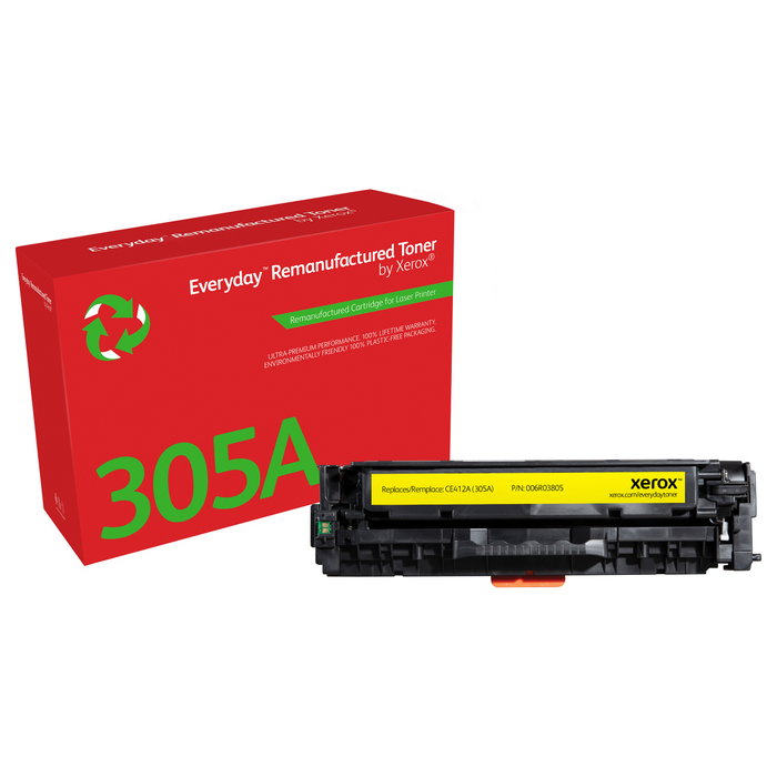 Xerox Everyday Tóner Amarillo compatible con HP 305A (CE412A)