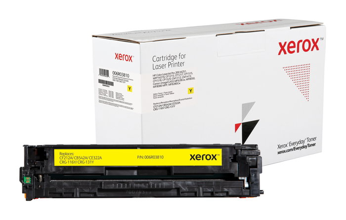 Xerox Everyday Remanufactured Tóner Amarillo para HP 131A (CF212A) Xerox Everyday Remanufactured Tóner Amarillo para HP 131A (CF212A)