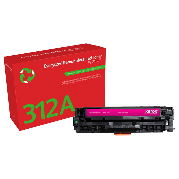 Xerox Everyday Tóner Magenta compatible con HP 312A (CF383A) Xerox Everyday Tóner Magenta compatible con HP 312A (CF383A)