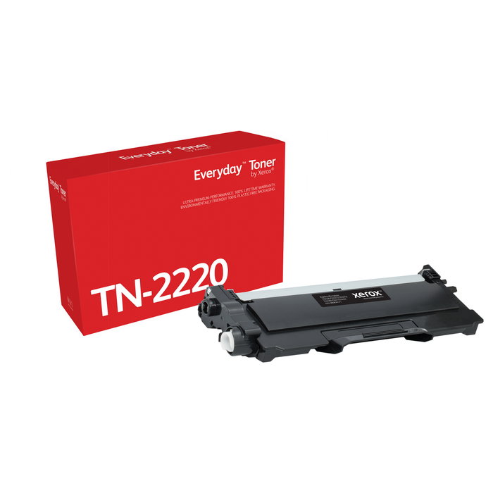 Xerox Everyday Toner Negro compatible con Brother TN2220 para HL2220 y serie MFC/DCP, 006R04171