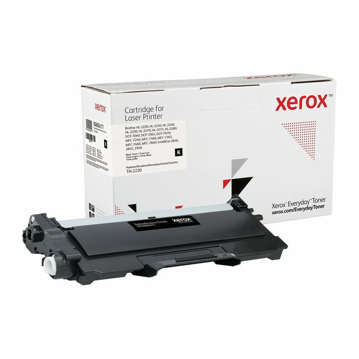 Xerox Everyday Toner Negro compatible con Brother TN2220 para HL2220 y serie MFC/DCP, 006R04171