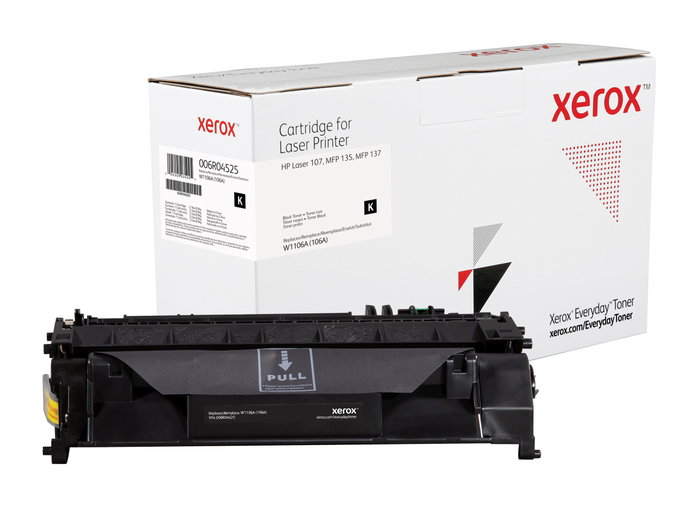 Xerox Everyday Toner 006R04525 Negro compatible con HP 106A W1106A Xerox Everyday Toner 006R04525 Negro compatible con HP 106A W1106A