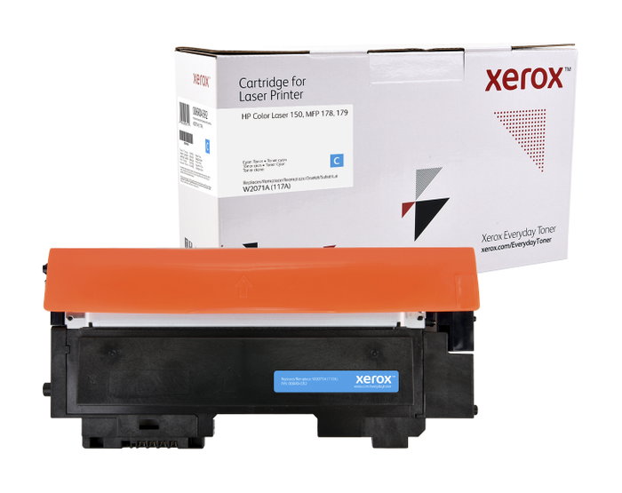 Xerox Everyday Toner Cian W2071A (117A) Xerox Everyday Toner Cian W2071A (117A)