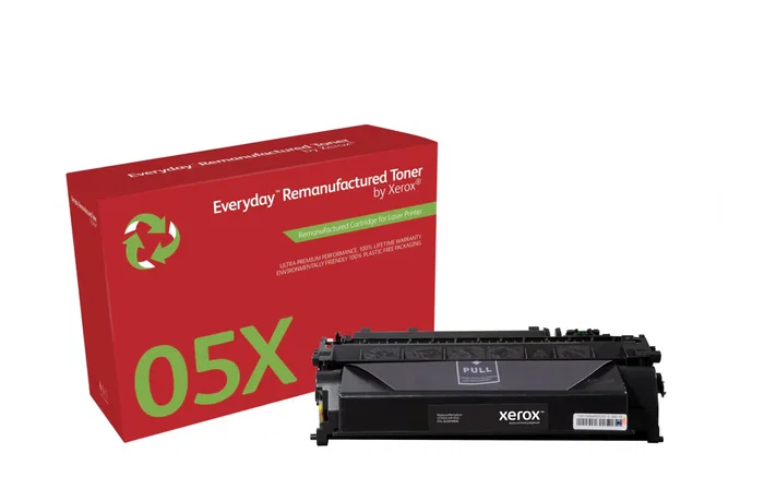 Xerox Cartucho de Tóner Negro Remanufacturado para HP LaserJet P2055 (CE505X) - 6500 Páginas