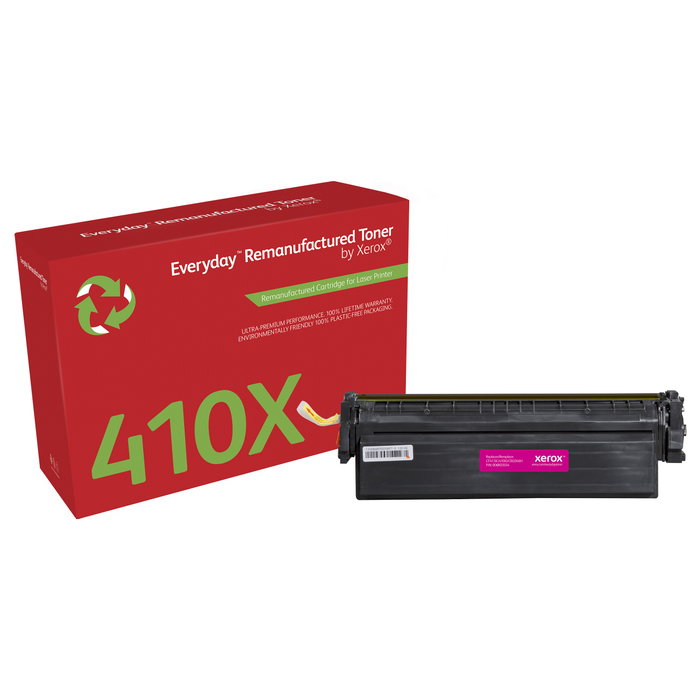 Xerox Everyday Tóner Magenta Remanufacturado para HP 410X (CF413X) Alta Capacidad Xerox Everyday Tóner Magenta Remanufacturado para HP 410X (CF413X) Alta Capacidad
