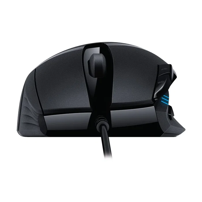 Logitech G402 Hyperion Fury - Ratón Gaming para Mano Derecha, Cable USB, 4000 DPI, 8 Botones Programables, Negro, 910-004068