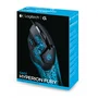 Logitech G402 Hyperion Fury - Ratón Gaming para Mano Derecha, Cable USB, 4000 DPI, 8 Botones Programables, Negro, 910-004068
