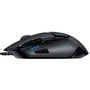 Logitech G402 Hyperion Fury - Ratón Gaming para Mano Derecha, Cable USB, 4000 DPI, 8 Botones Programables, Negro, 910-004068