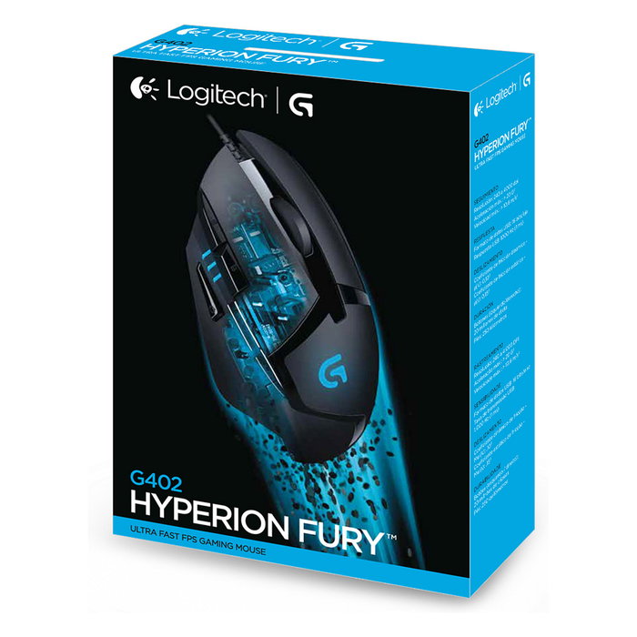 Logitech G402 Hyperion Fury Gaming Mouse