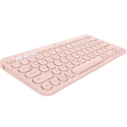 Logitech K380 Teclado Multi-Device Bluetooth QWERTY Español Rosa 920-009587
