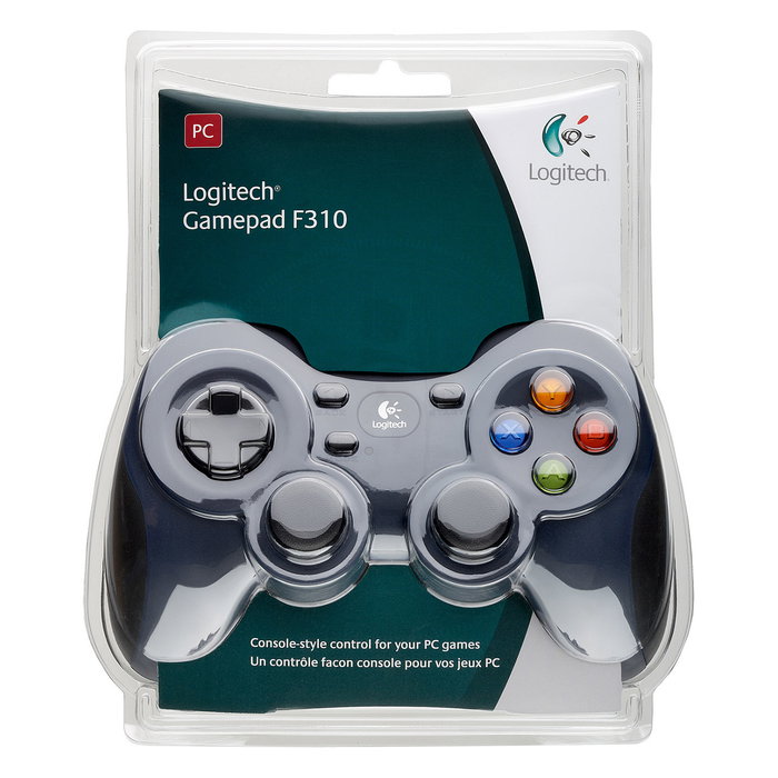 Logitech F310 Gamepad con 10 botones programables