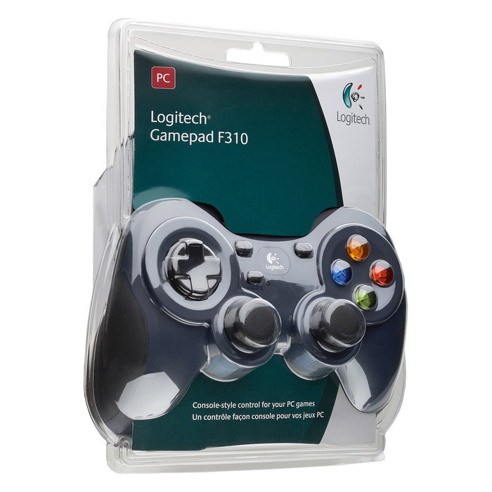 Logitech F310 Gamepad con 10 botones programables