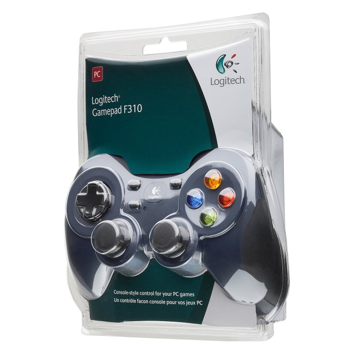 Logitech F310 Gamepad con 10 botones programables