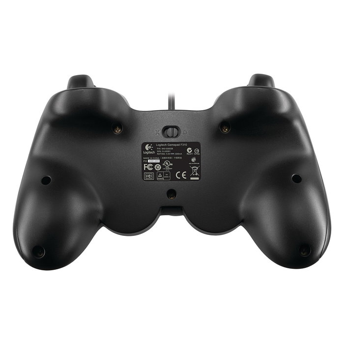 Logitech F310 Gamepad con 10 botones programables