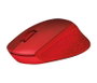 Logitech M330 SILENT PLUS Ratón Inalámbrico Rojo