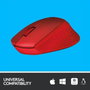 Logitech M330 Silent Plus Ratón Inalámbrico Silencioso 2.4 GHz, 1000 dpi, Óptico, Para Windows, Mac, Chrome OS, Linux, Hasta 24 Meses de Batería