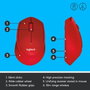 Logitech M330 Silent Plus Ratón Inalámbrico Silencioso 2.4 GHz, 1000 dpi, Óptico, Para Windows, Mac, Chrome OS, Linux, Hasta 24 Meses de Batería
