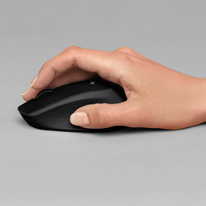 Logitech M330 Silent Plus Ratón Inalámbrico Rojo