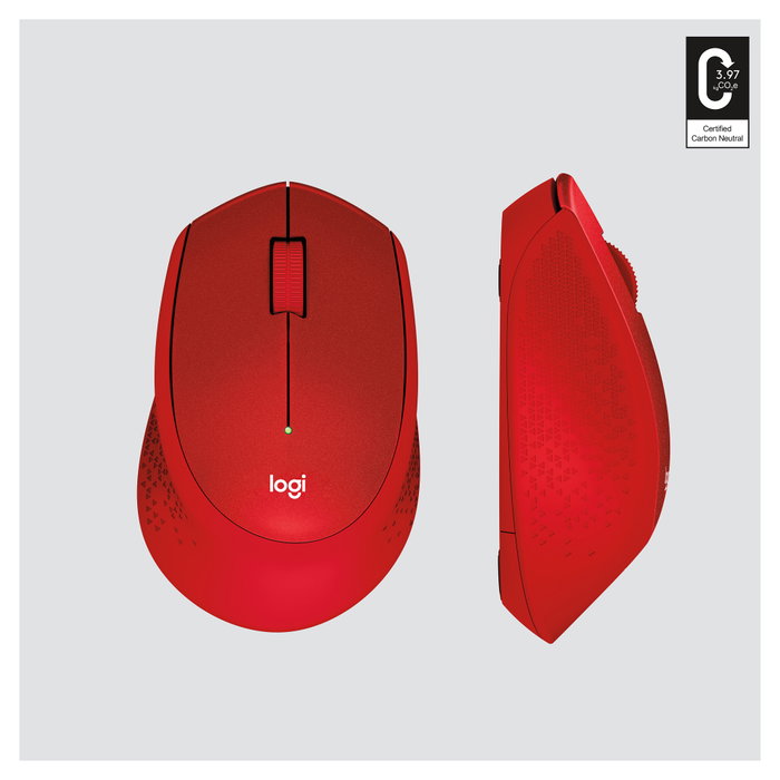 Logitech M330 SILENT PLUS Ratón Inalámbrico Rojo Logitech M330 SILENT PLUS Ratón Inalámbrico Rojo