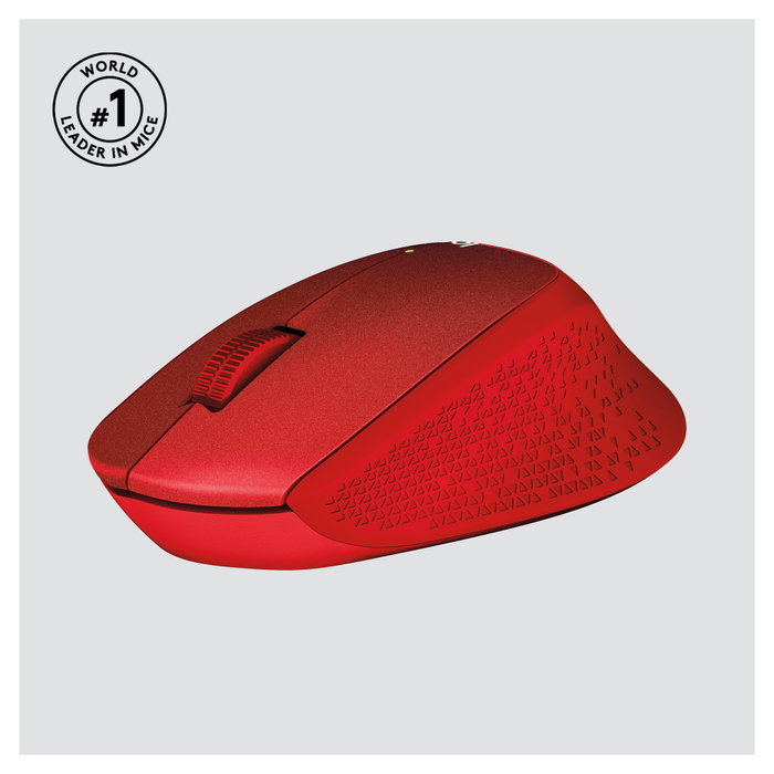 Logitech M330 SILENT PLUS Ratón Inalámbrico Rojo Logitech M330 SILENT PLUS Ratón Inalámbrico Rojo