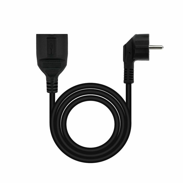 Nanocable Cable de Alimentación Alargador 10 m Negro