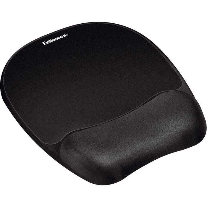 Fellowes Alfombrilla con Reposamuñecas Memory Foam Negro Fellowes Alfombrilla con Reposamuñecas Memory Foam Negro