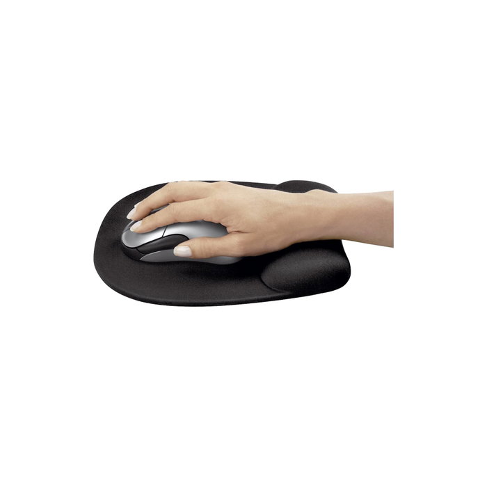 Fellowes Alfombrilla con Reposamuñecas Memory Foam Negro Fellowes Alfombrilla con Reposamuñecas Memory Foam Negro