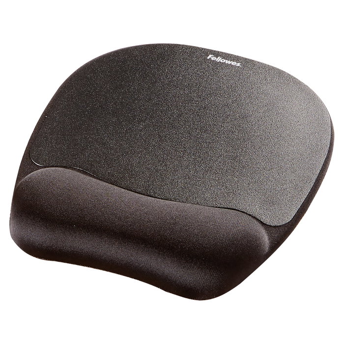 Fellowes Alfombrilla con Reposamuñecas Memory Foam Negro