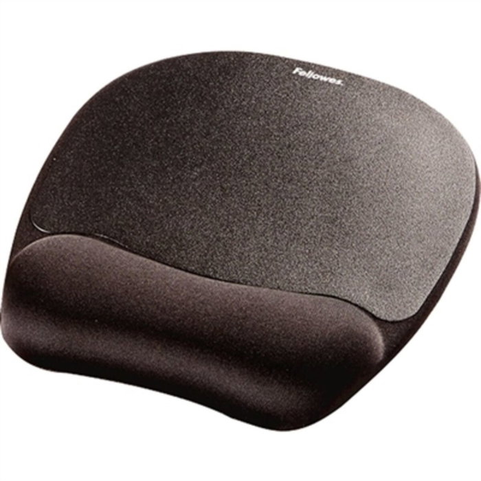 Fellowes Alfombrilla con Reposamuñecas Memory Foam Negro