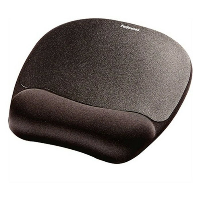 Fellowes Alfombrilla con Reposamuñecas Memory Foam Negro