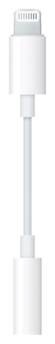Apple Adaptador de Lightning a conector de 3,5 mm Blanco MMX62ZM/A