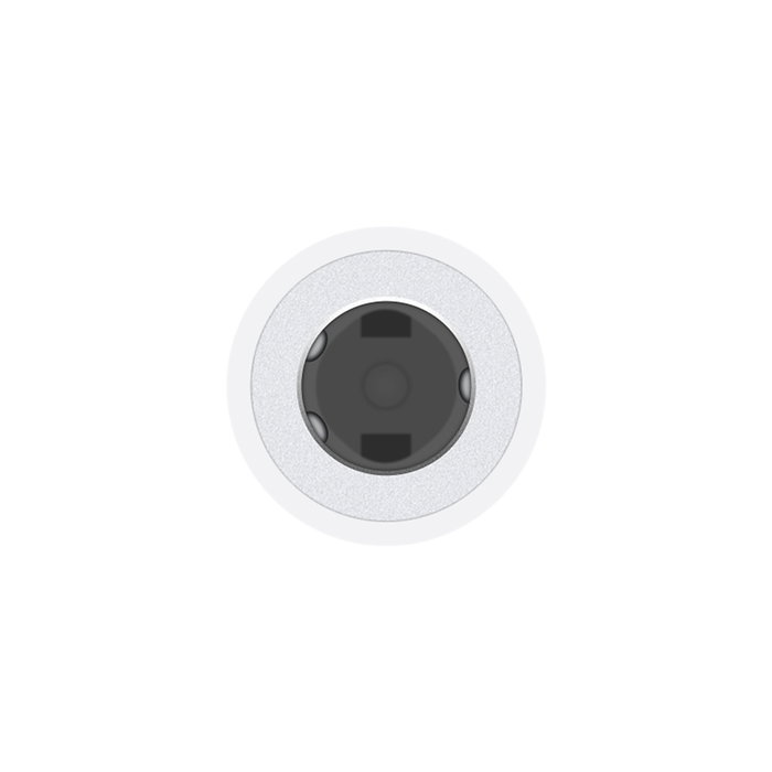 Apple Adaptador Lightning a toma para auriculares de 3,5 mm Blanco MMX62ZM/A