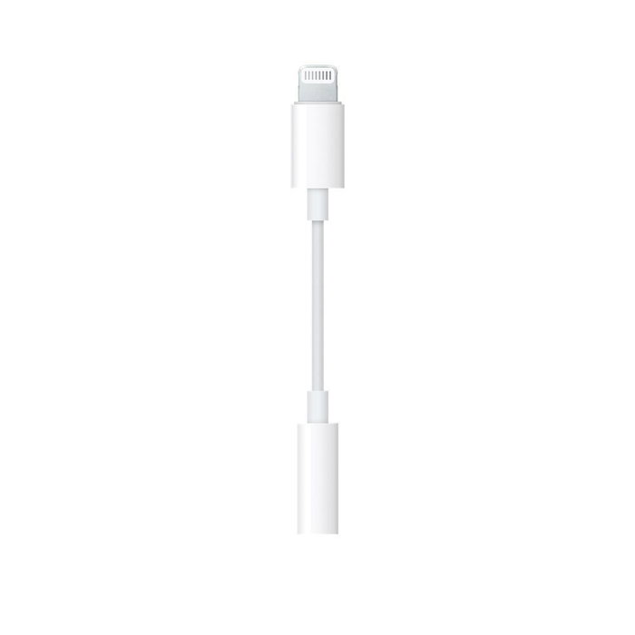 Apple Adaptador de Lightning a conector de 3,5 mm Blanco (MMX62ZM/A) تقد
